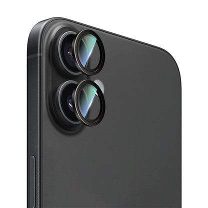 iPhone 16 Plus CaseWorld Karbon Fiber Serisi Anti Reflective Ultra Clear Full Kamera Lens Koruyucu