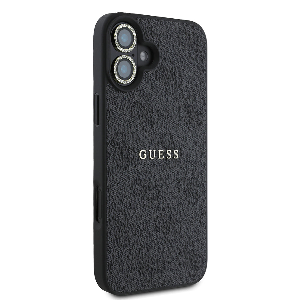 iPhone 16 Plus Guess Orjinal Lisanslı Kılıf + Ekran Koruyucu + Lens Koruyucu 3in1 Aksesuar Seti