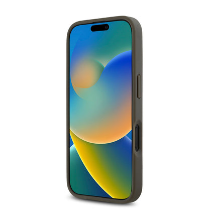 iPhone 16 Plus Kılıf DKNY Orjinal Lisanslı M-safe Şarj Özellikli 3D Yazılı Repeat Pattern Kılıf