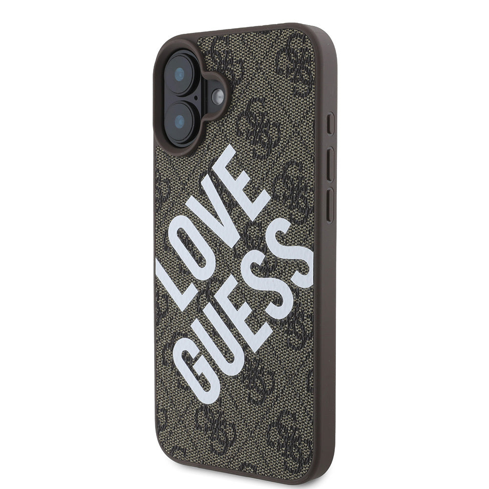 iPhone 16 Plus Kılıf Guess Orjinal Lisanslı Big Love Guess Kılıf