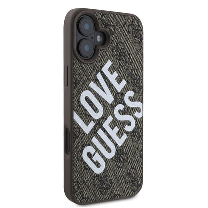 iPhone 16 Plus Kılıf Guess Orjinal Lisanslı Big Love Guess Kılıf