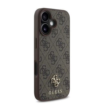 iPhone 16 Plus Kılıf Guess Orjinal Lisanslı M-safe Şarj Özellikli Small 4G Classic Kılıf
