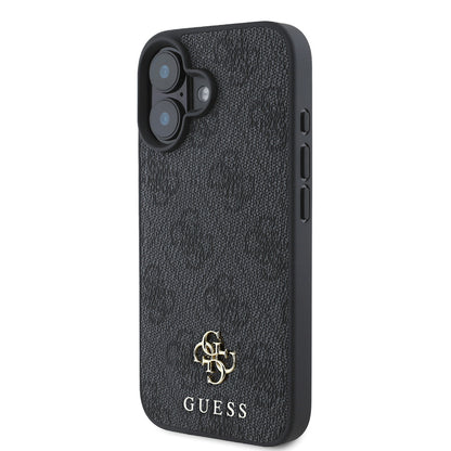iPhone 16 Plus Kılıf Guess Orjinal Lisanslı M-safe Şarj Özellikli Small 4G Classic Kılıf