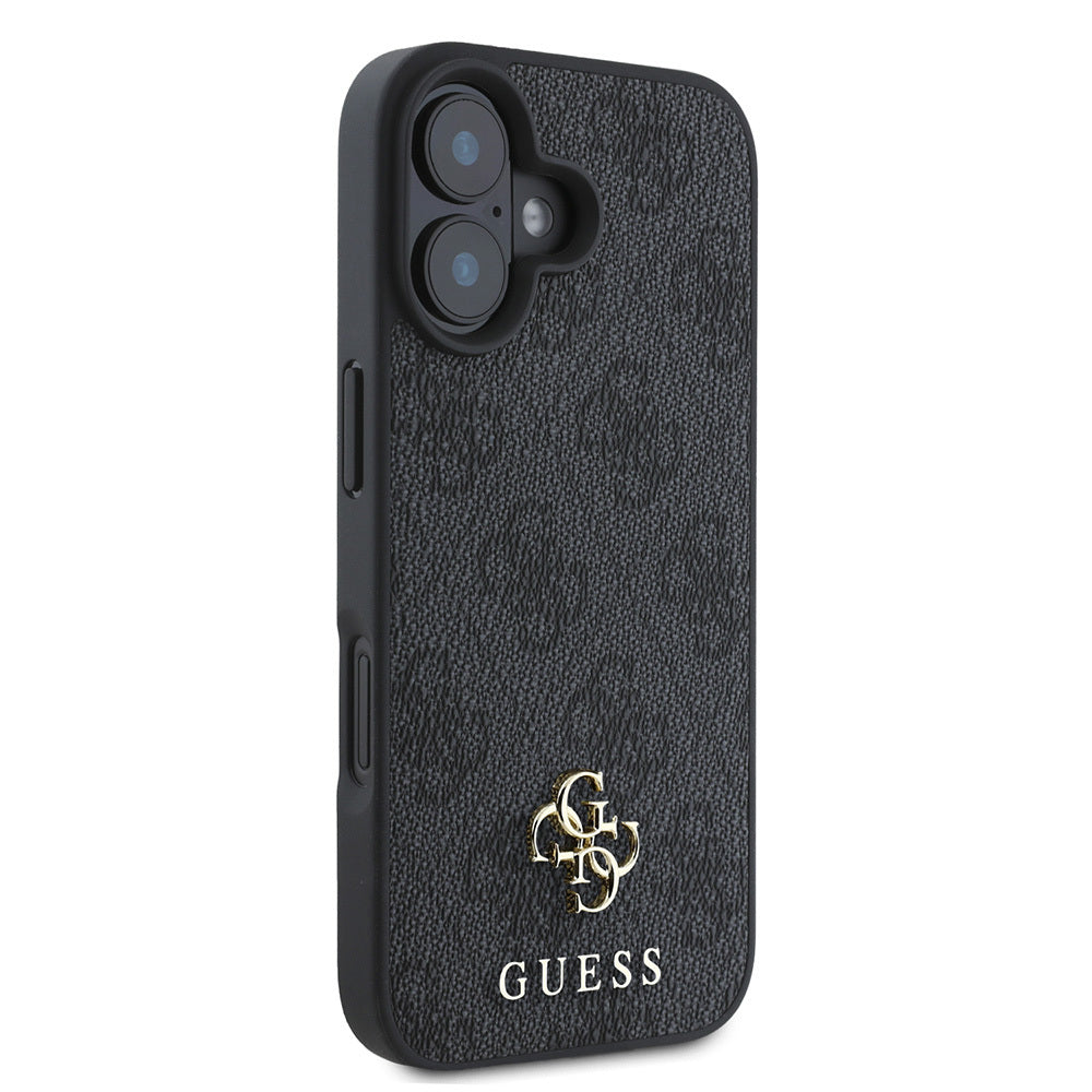 Apple iPhone 16 Plus Kılıf Guess Orjinal Lisanslı Magsafe Şarj Özellikli Small 4G Classic Kapak Pembe