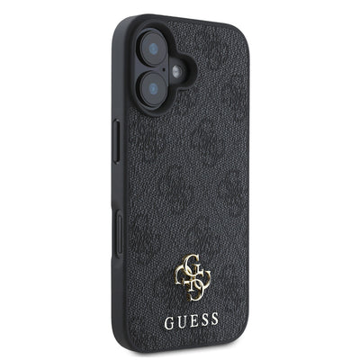 Apple iPhone 16 Plus Kılıf Guess Orjinal Lisanslı Magsafe Şarj Özellikli Small 4G Classic Kapak Pembe