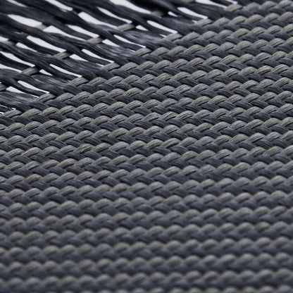 iPhone 16 Plus Kılıf M-safe Şarj Özellikli 600D Aramid Fiber Pitaka Ultra-Slim Classic Serisi Black-Grey Twill Kılıf