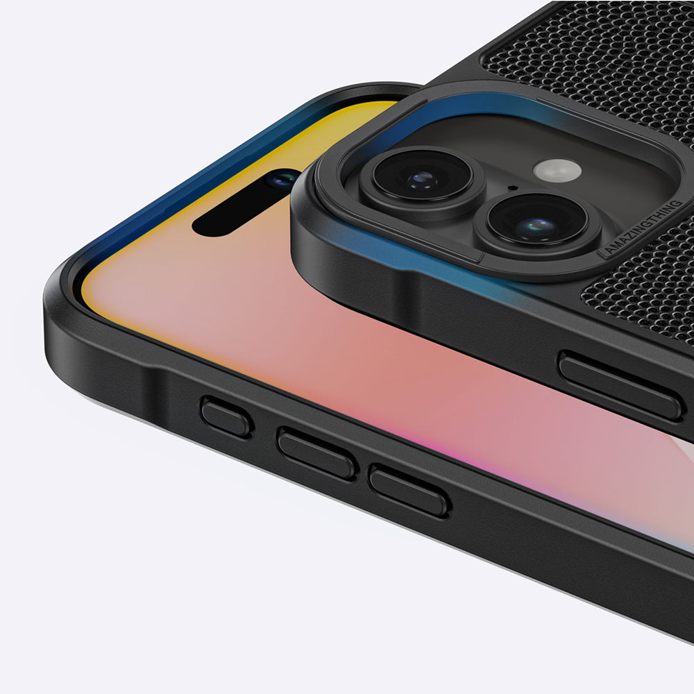 iPhone 16 Plus Kılıf M-safe Şarj Özellikli Amazingthing Glamour Serisi Kılıf