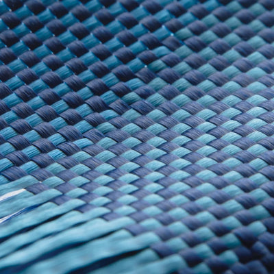 Apple iPhone 16 Plus Kılıf Magsafe Şarj Özellikli Aramid Fiber Pitaka Tactile Woven Starpeak Serisi Over The Horizon Kapak Mavi