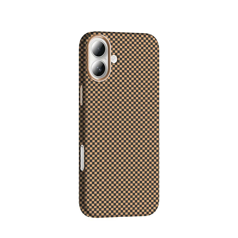 Apple iPhone 16 Plus Kılıf M-safe Şarj Özellikli Karbon Fiber Görünümlü Zore Gros Kapak Lacivert