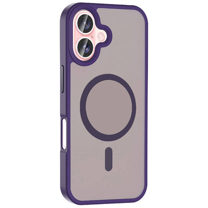 iPhone 16 Plus Kılıf M-safe Şarj Özellikli Mat Arka Yüzey Zore Sio Kılıf