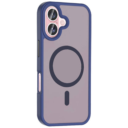 iPhone 16 Plus Kılıf M-safe Şarj Özellikli Mat Arka Yüzey Zore Sio Kılıf