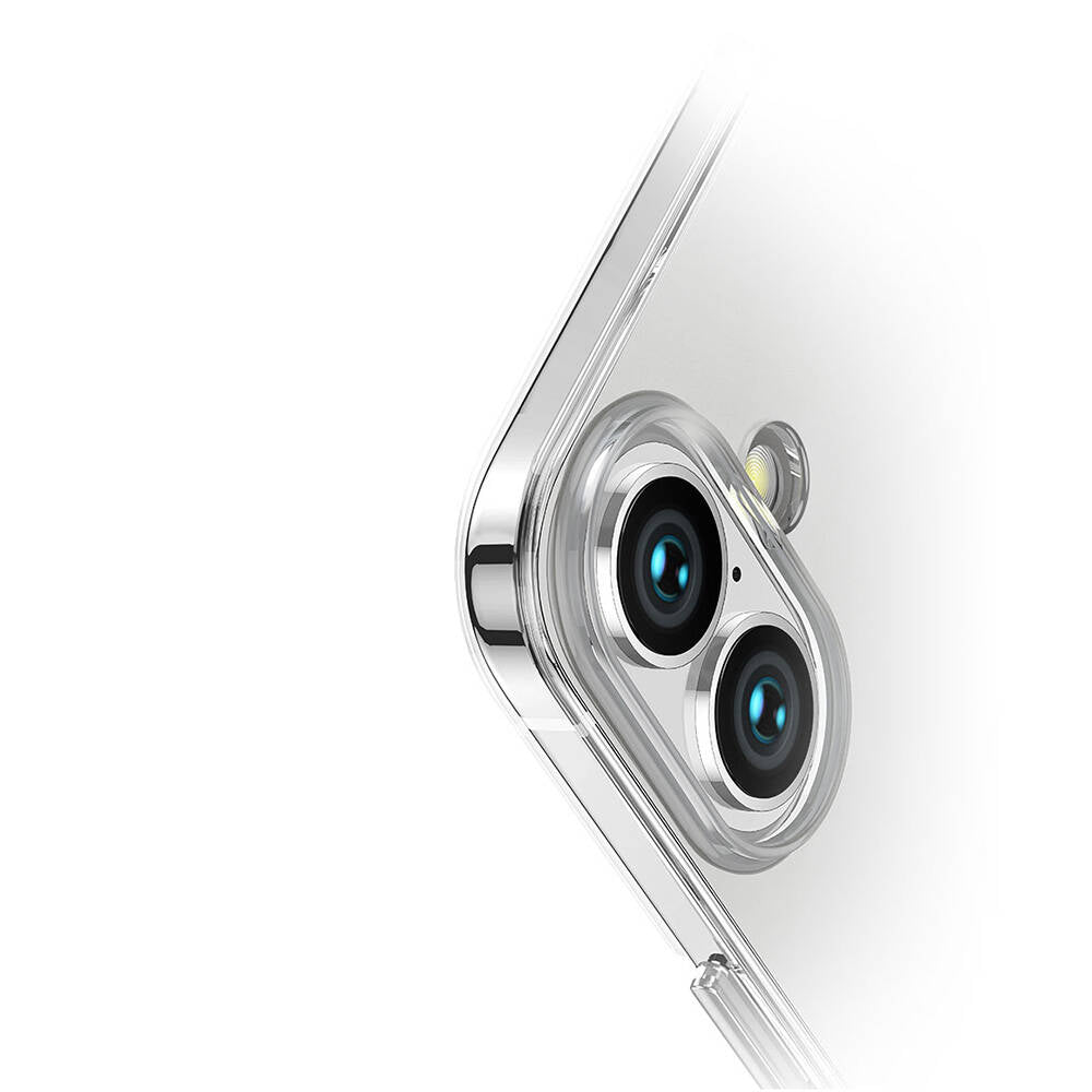 iPhone 16 Plus Kılıf M-safe Şarj Özellikli Transparan Sert PC Wlons Pita Kılıf