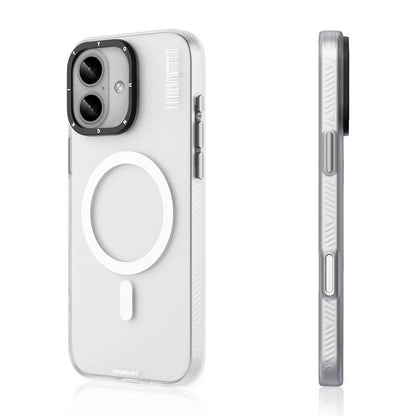 iPhone 16 Plus Kılıf M-safe Şarj Özellikli Youngkit Hidden Sand Serisi Kılıf