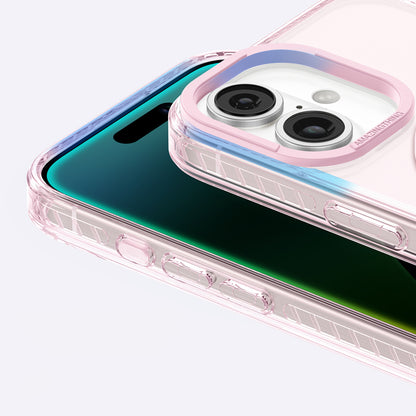 iPhone 16 Plus Kılıf M-safe Şarj Özellikli Yüzük Standlı Amazingthing Titan Pro Serisi Kılıf