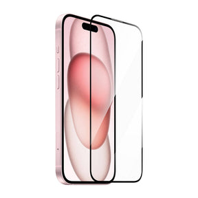 Apple iPhone 16 Plus Wiwu GT-008 Polimer Oleofobik Kaplama Şeffaf Pürüzsüz Temperli Cam Ekran Koruyucu 10'lu Paket