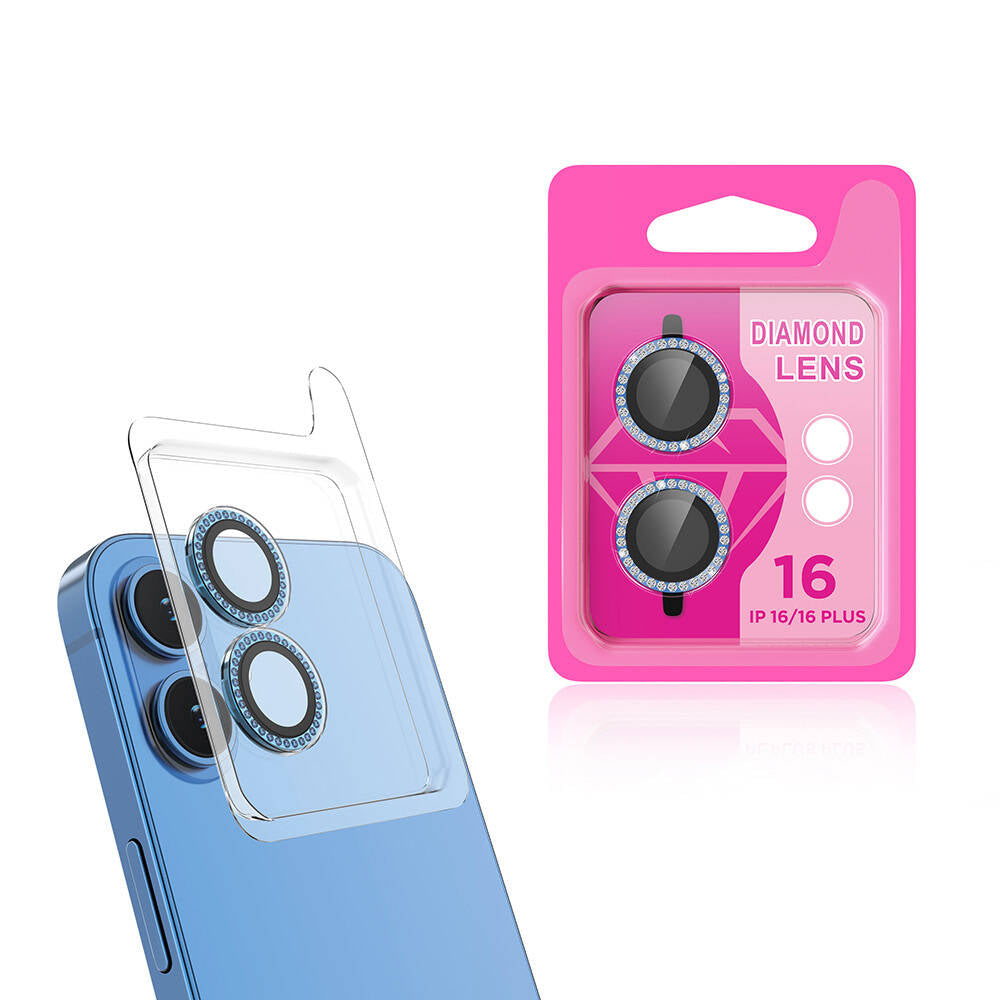 iPhone 16 Plus Zore CL-06 Kamera Lens Koruyucu