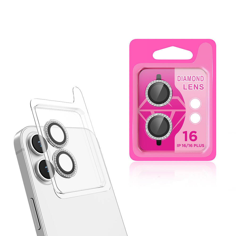 iPhone 16 Plus Zore CL-06 Kamera Lens Koruyucu