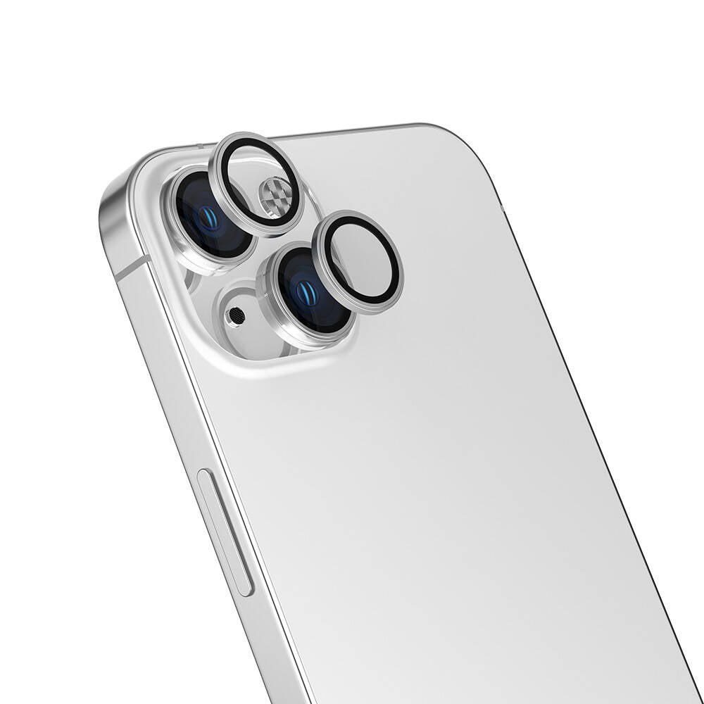 iPhone 16 Plus Zore Safir CL-15 Parmak İzi Bırakmayan Anti-Reflective Kamera Lens Koruyucu