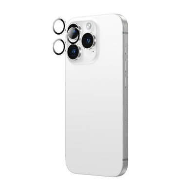 Apple iPhone 16 Pro Amazingthing Anti Reflective Kamera Lens Koruyucu + Kolay Uygulama Aparatlı Siyah