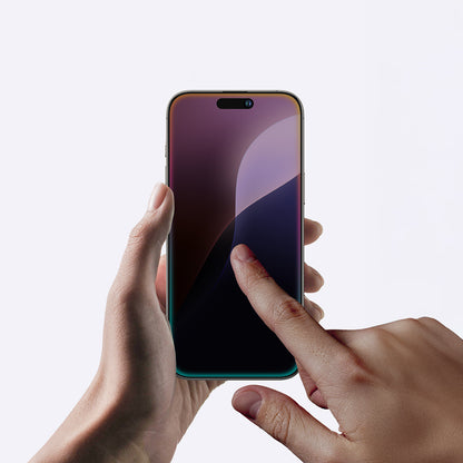 iPhone 16 Pro Amazingthing Radix Privacy Parmak İzi Bırakmayan Temperli Cam Ekran Koruyucu