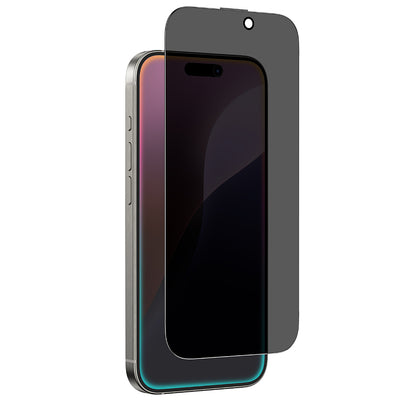 iPhone 16 Pro Amazingthing Titan Privacy Parmak İzi Bırakmayan Temperli Cam Ekran Koruyucu