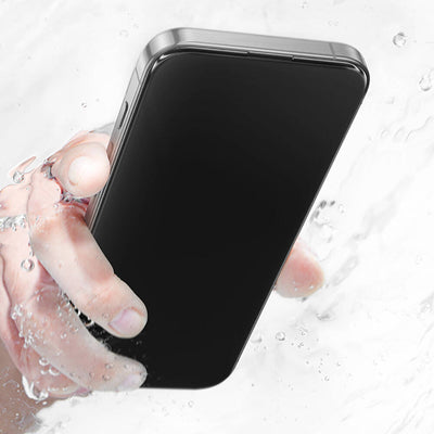 Apple iPhone 16 Pro Benks Glass Warrior HD 0.3mm Cam Ekran Koruyucu + Kolay Uygulama Aparatlı Siyah