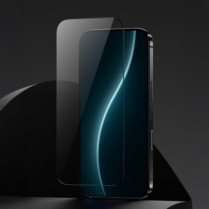 Apple iPhone 16 Pro Benks Glass Warrior HD 0.3mm Ultra İnce 0.9mm Kenarları Güçlendirilmiş Cam Ekran Koruyucu + Kolay Uygulama Aparatlı