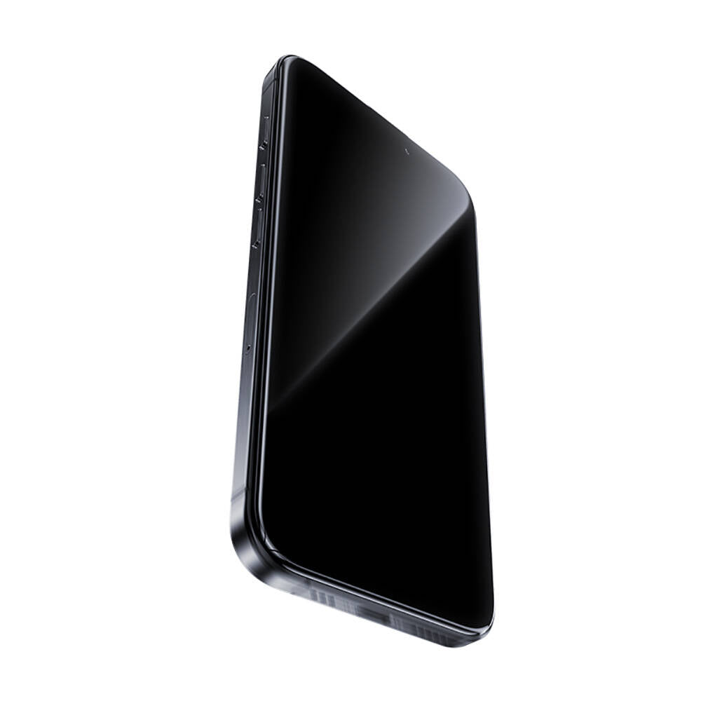 iPhone 16 Pro Benks Glass Warrior Safir Coating 0.9mm Kenarları Dayanıklaştırılmış Cam Ekran Koruyucu + Kolay Uygulama Aparatı