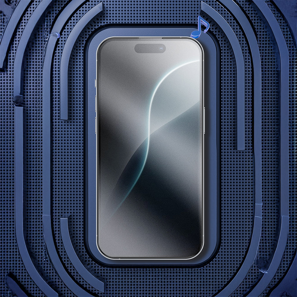 iPhone 16 Pro Benks JoyTouch 0.3mm Mat Oyun Ekran Koruyucu + Kolay Uygulama Aparatı