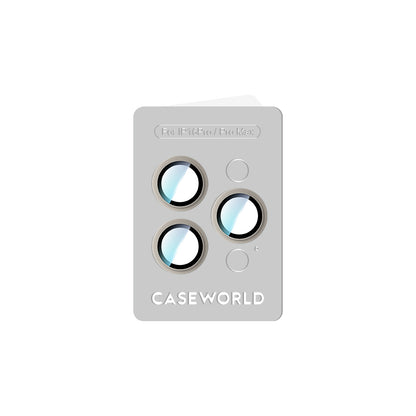 iPhone 16 Pro CaseWorld Alloy Serisi Oleofobik Anti Reflective Kamera Lens Koruyucu