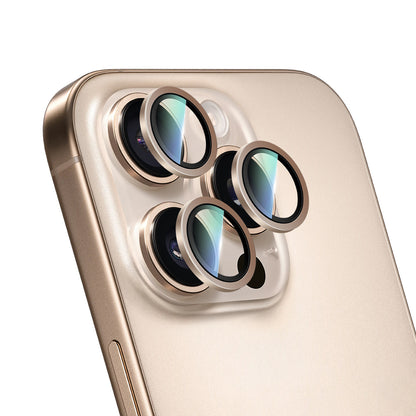 iPhone 16 Pro CaseWorld Alloy Two-Color Serisi Lens Koruyucu