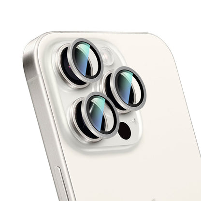 iPhone 16 Pro CaseWorld Alloy Two-Color Serisi Lens Koruyucu