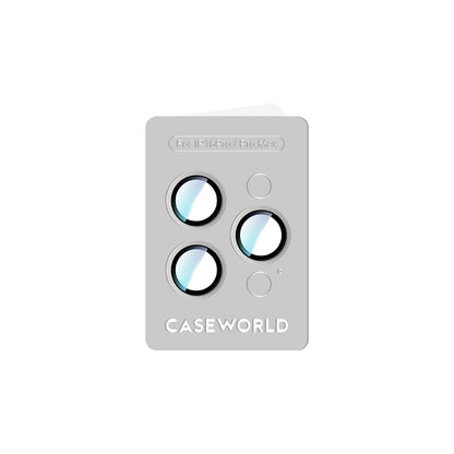 iPhone 16 Pro CaseWorld Alloy Two-Color Serisi Lens Koruyucu