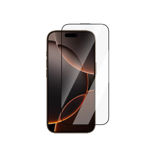 iPhone 16 Pro CaseWorld Armor Serisi Eyesafe Teknolojili 0.15mm 3D Temperli Cam Ekran Koruyucu + Uygulama Aparatlı