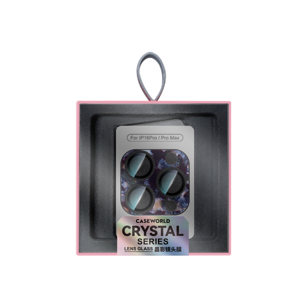 iPhone 16 Pro CaseWorld Crystal Color Serisi Full Kamera Lens Koruyucu