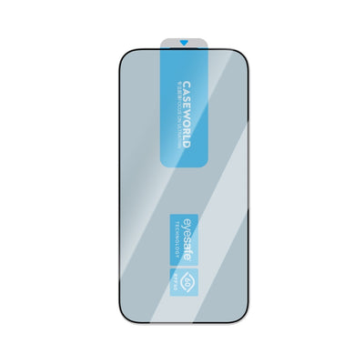 Apple iPhone 16 Pro CaseWorld EyeGuard Serisi 2.5D Eyesafe Teknolojili Cam Ekran Koruyucu Şeffaf