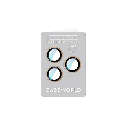 iPhone 16 Pro CaseWorld Sapphire Serisi Anti Reflective Lens Koruyucu