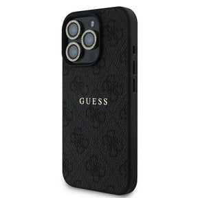 Apple iPhone 16 Pro Guess Orjinal Lisanslı Kılıf + Ekran Koruyucu + Lens Koruyucu 3in1 Aksesuar Seti