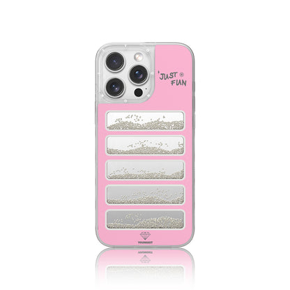 iPhone 16 Pro Kılıf Aynalı ve Boncuklu Tasarım Youngkit Jump Serisi Kılıf