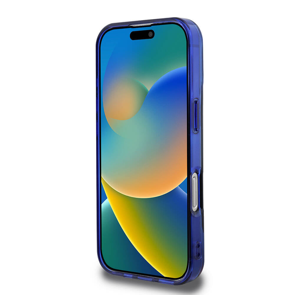 iPhone 16 Pro Kılıf BMW Orjinal Lisanslı M-safe Şarj Özellikli M Logolu Üç Renk Çizgili Motorsport Circle Kılıf