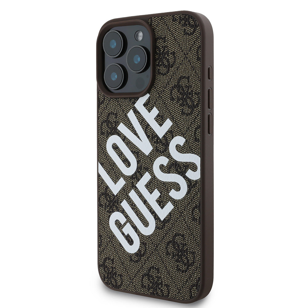 iPhone 16 Pro Kılıf Guess Orjinal Lisanslı Big Love Guess Kılıf