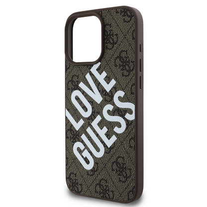iPhone 16 Pro Kılıf Guess Orjinal Lisanslı Big Love Guess Kılıf
