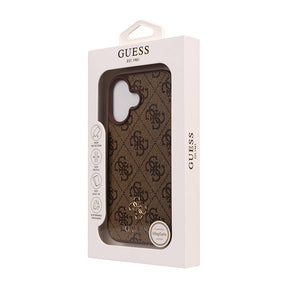 Apple iPhone 16 Kılıf Guess Orjinal Lisanslı Small 4G Classic Kapak