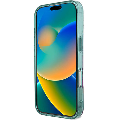 iPhone 16 Pro Kılıf Guess Orjinal Lisanslı M-safe Şarj Özellikli Flower Tone On Tone Ring Kılıf