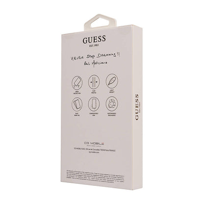 iPhone 16 Pro Kılıf Guess Orjinal Lisanslı M-safe Şarj Özellikli Small 4G Classic Kılıf