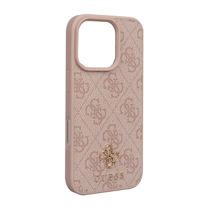 iPhone 16 Pro Kılıf Guess Orjinal Lisanslı M-safe Şarj Özellikli Small 4G Classic Kılıf