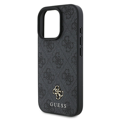 iPhone 16 Pro Kılıf Guess Orjinal Lisanslı M-safe Şarj Özellikli Small 4G Classic Kılıf