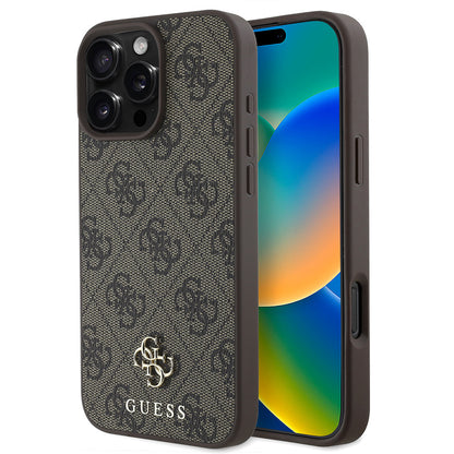 iPhone 16 Pro Kılıf Guess Orjinal Lisanslı M-safe Şarj Özellikli Small 4G Classic Kılıf