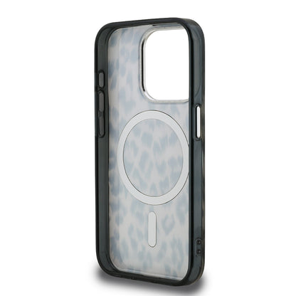 iPhone 16 Pro Kılıf Karl Lagerfeld Orjinal Lisanslı IML Leopar Baskılı Kılıf