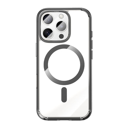 Apple iPhone 16 Pro Kılıf M-safe Şarj Özellikli Airbagli Şeffaf Benks LucentPro Serisi Kapak